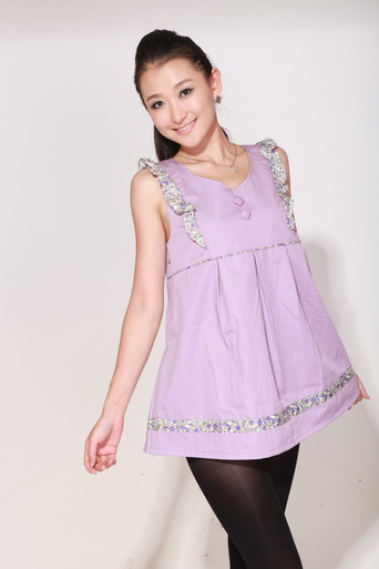 育靈龍俏媽咪防護(hù)衫淺紫