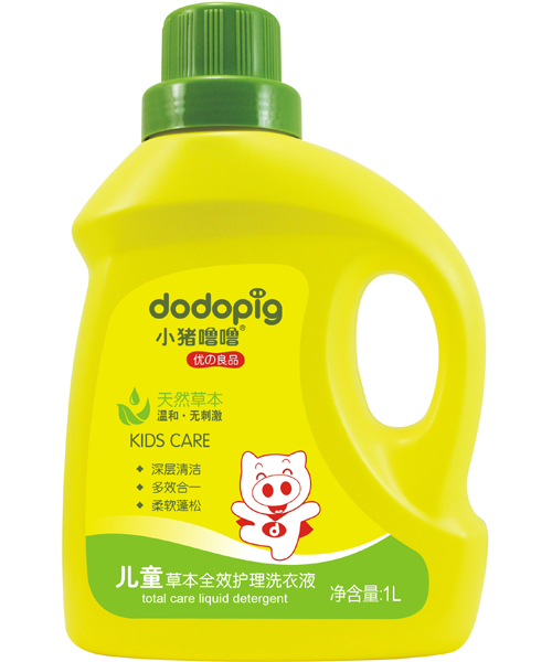 小豬嚕嚕兒童草本全效護(hù)理洗衣液1L
