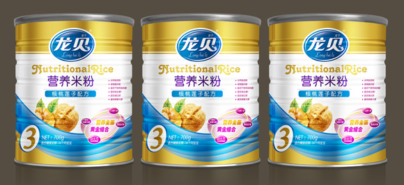 龍貝核桃蓮子米粉700g聽(tīng)