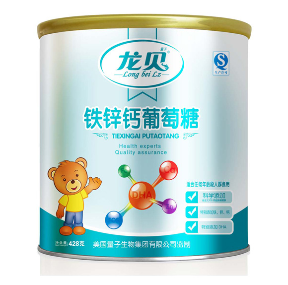 龍貝鐵鋅鈣葡萄糖428g