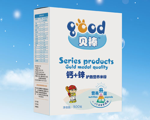 貝棒鈣+鋅護腸營養(yǎng)米粉