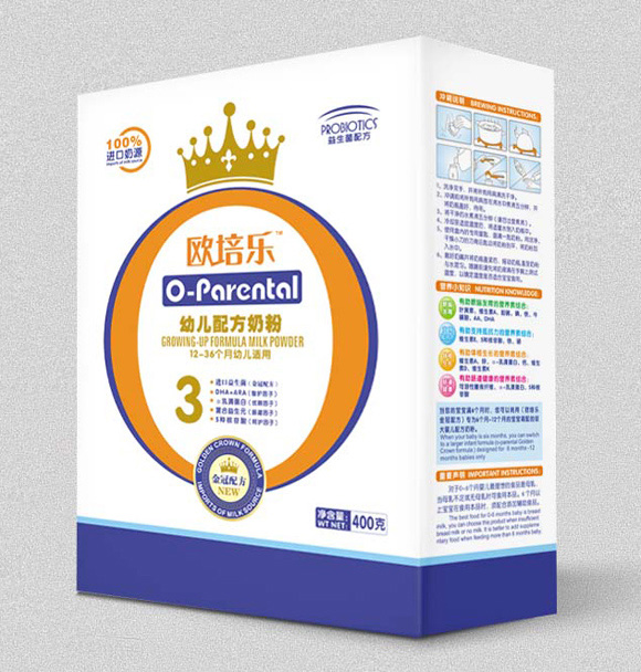 歐培樂(lè)幼兒配方奶粉