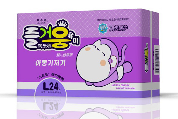 歡樂美嬰兒紙尿褲L號