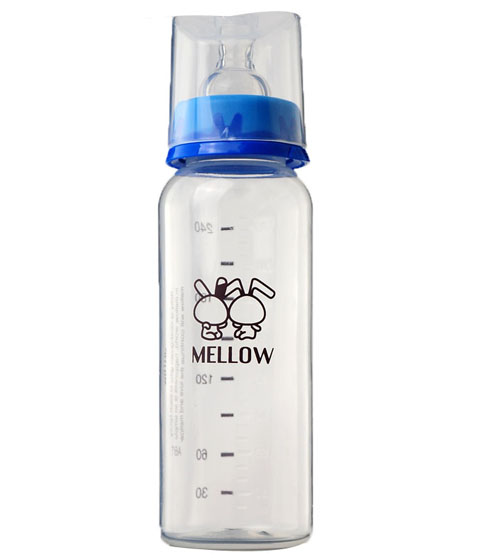 美啦美啦藍(lán)色嬰兒奶瓶