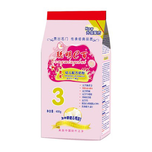 聰明e百聰優(yōu)400G3段奶粉
