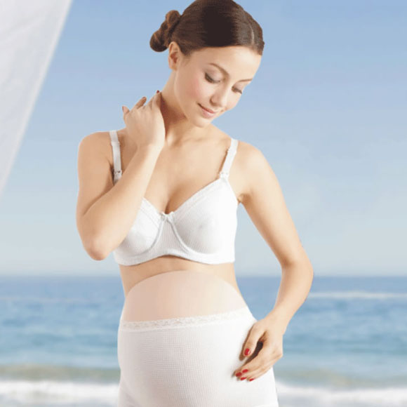 繆尚孕婦白色內(nèi)衣