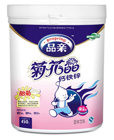 品親鈣鐵鋅菊花晶