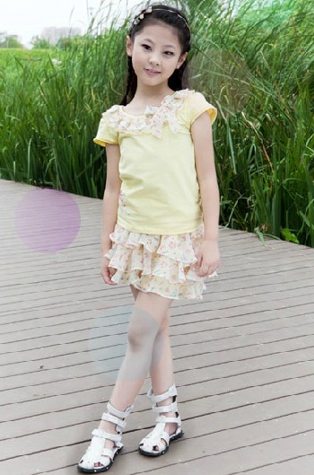 NEEZA樂(lè)鯊女童蛋糕短裙