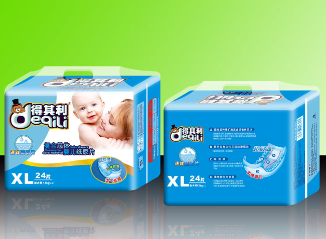 得其利嬰兒紙尿片XL24