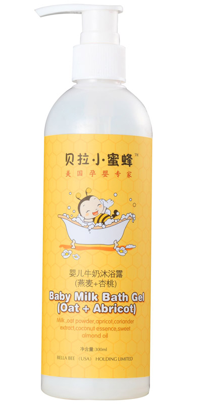 嬰兒牛奶沐浴露(燕麥+杏桃)