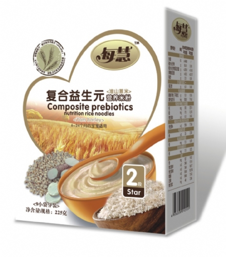 每慧淮山薏米復合益生元米粉2段(盒裝)