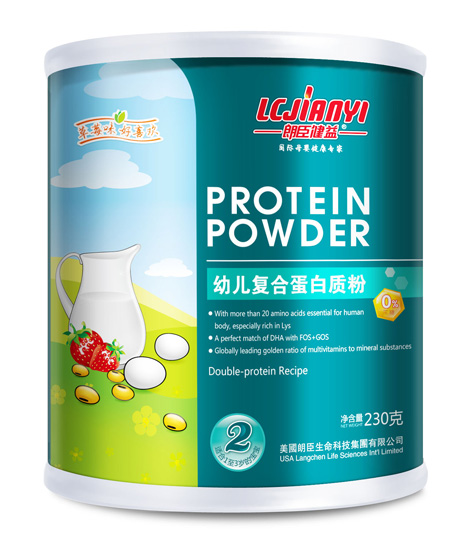 朗臣健益230g幼兒復合蛋白質粉