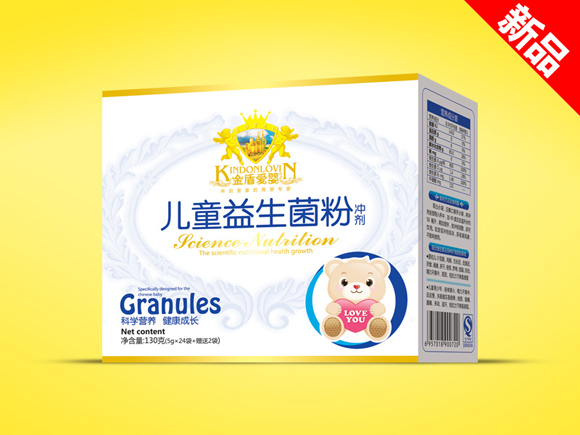 金盾愛嬰兒童益生菌粉沖劑