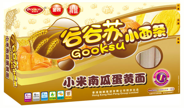 谷谷蘇小米南瓜蛋黃小面條