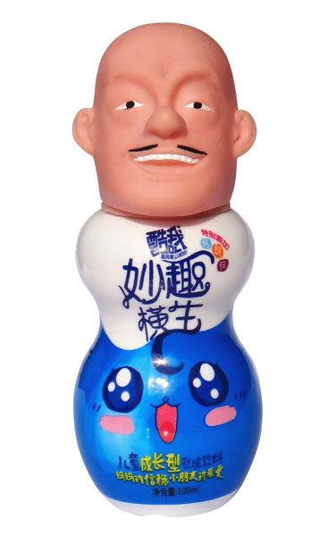 酷我妙趣橫生光頭強(qiáng)兒童成長型乳味飲料