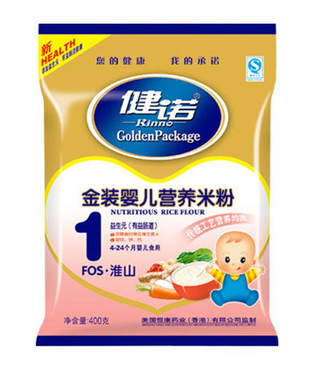 健諾FOS淮山嬰兒營(yíng)養(yǎng)米粉(粉狀)1段