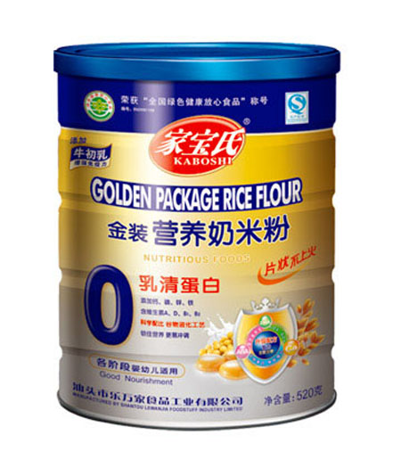 家寶氏乳清蛋白金裝營(yíng)養(yǎng)奶米粉0段聽(tīng)裝