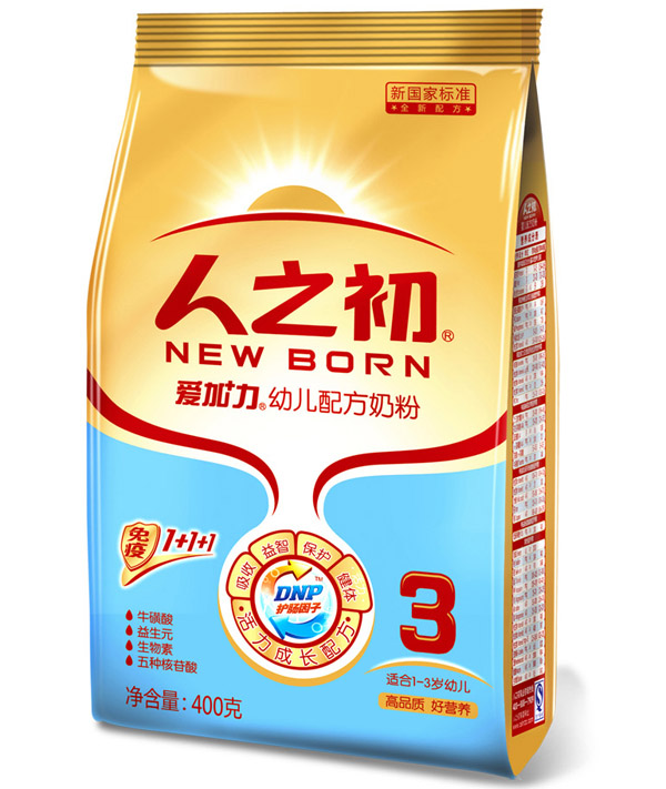 愛(ài)加力幼兒奶粉3段盒裝