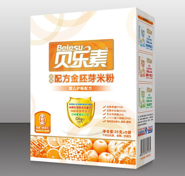 貝樂素嬰兒護(hù)腸金胚芽米粉