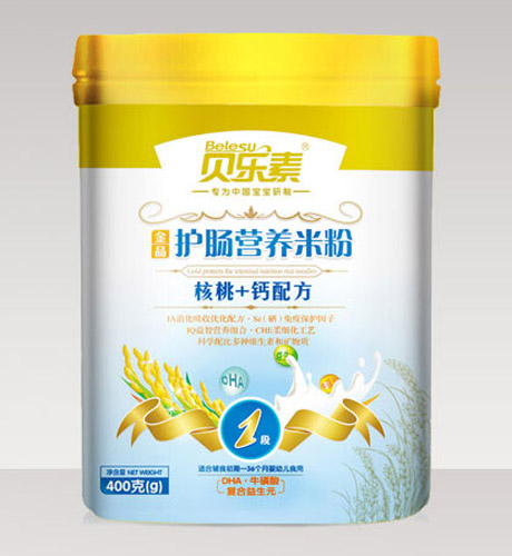 貝樂素核桃+鈣護腸米粉1段