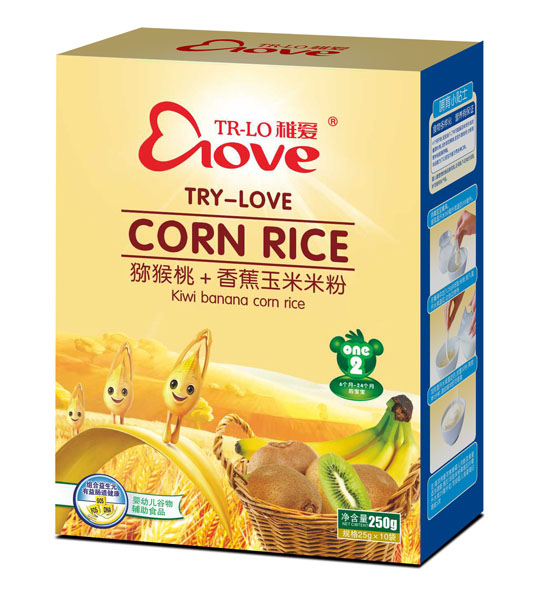 稚愛(ài)獼猴桃+香蕉玉米米粉2段