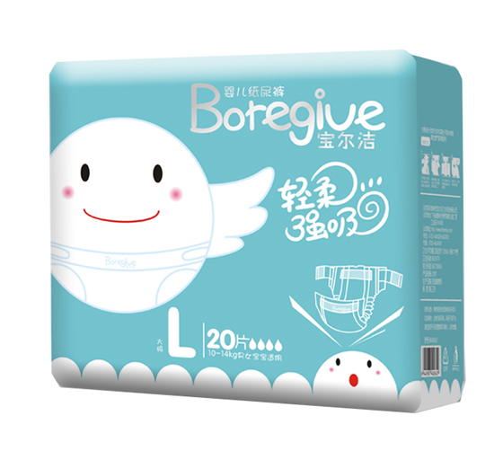 寶爾潔嬰兒紙尿褲L20片