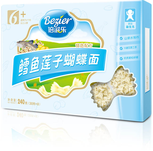 倍滋樂鱈魚蓮子蝴蝶面