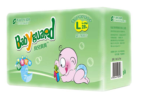 貝兒爽爽超薄舒爽尿片L