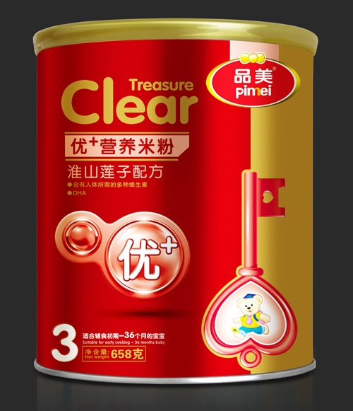 品美優(yōu)+營養(yǎng)淮山蓮子配方米粉3段