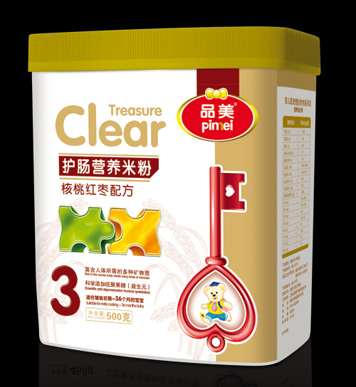 品美護腸系列核桃紅棗配方米粉3段