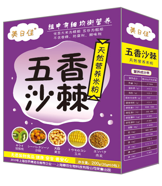 美日佳五香沙棘營養(yǎng)米粉