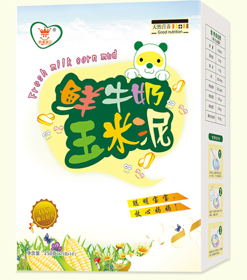 麗豐寶貝鮮牛奶玉米泥