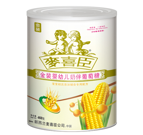 麥喜臣金裝嬰幼兒奶伴葡萄糖(聽裝)