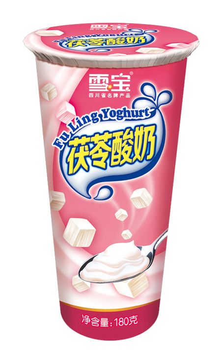 雪寶茯苓酸奶杯裝