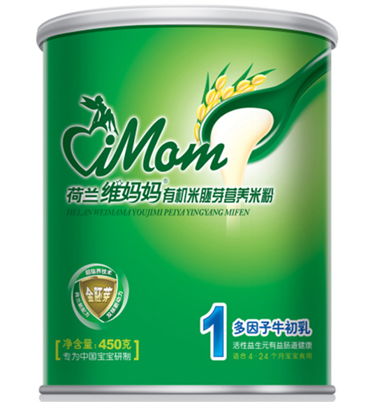 維媽媽聽裝1段多因子牛初乳營(yíng)養(yǎng)米粉