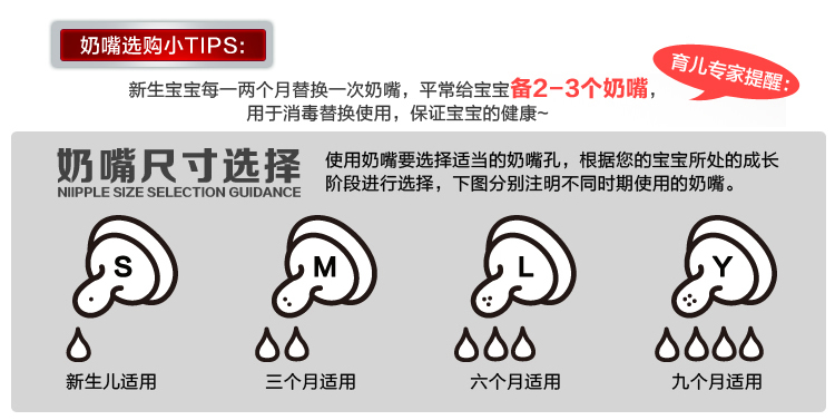 AD305標準口徑玻璃奶瓶