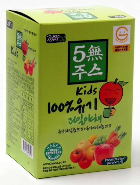 味樂坊有機五無果蔬汁盒裝