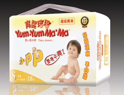 育嬰瑪瑪超級(jí)綿柔紙尿褲S型號(hào)