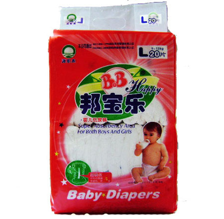 幫寶樂嬰兒紙尿褲L號(hào)