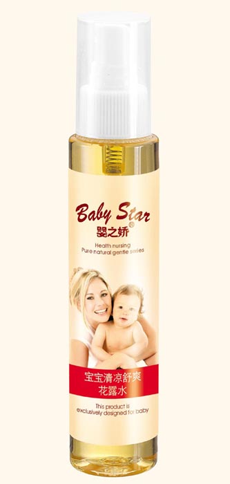 120ml寶寶清涼舒爽花露水