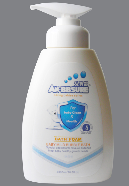 安寶舒嬰兒溫和沐浴泡泡300g