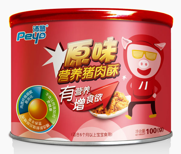 沛悠原味營養(yǎng)豬肉酥