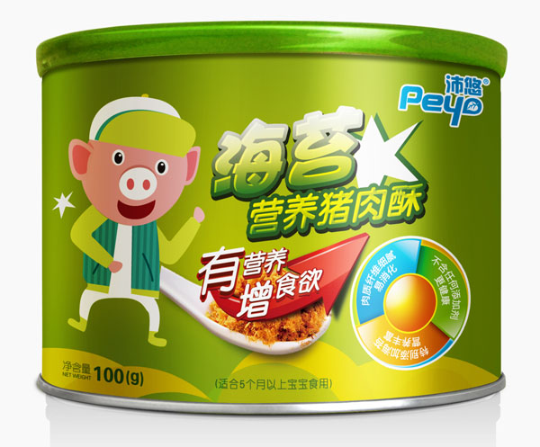 沛悠海苔營(yíng)養(yǎng)豬肉酥