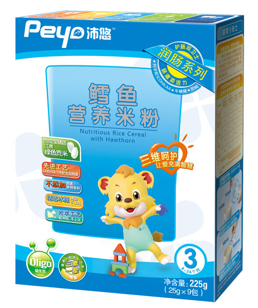 沛悠鱈魚潤腸營養(yǎng)米粉