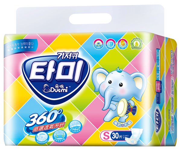 朵咪極薄超能吸嬰兒紙尿片S30片