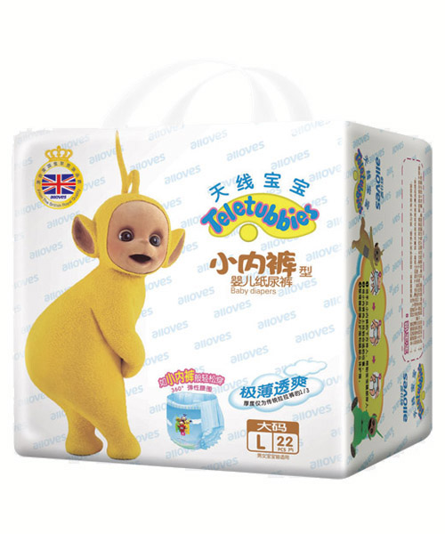 天線寶寶極薄-小內(nèi)褲型紙尿褲-XL-20