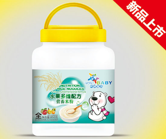 環(huán)球?qū)氊愃嗑S配方營(yíng)養(yǎng)米粉850克