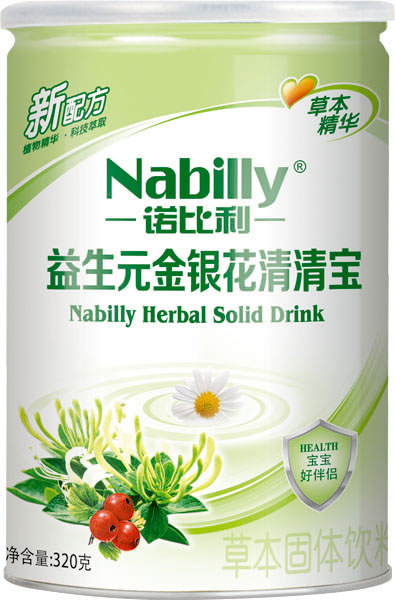 諾比利益生元金銀花清清寶聽裝