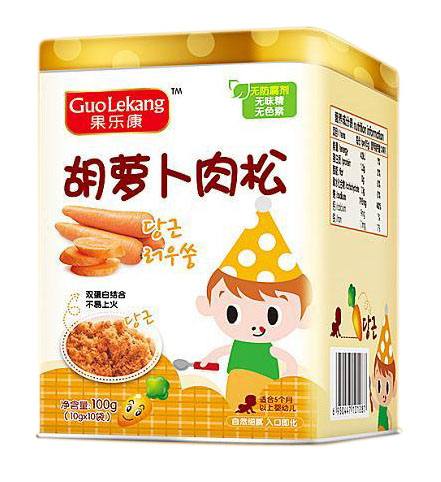 果樂(lè)康胡蘿卜肉松