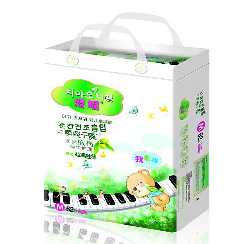 嬌昵瞬吸干爽嬰兒紙尿褲M碼